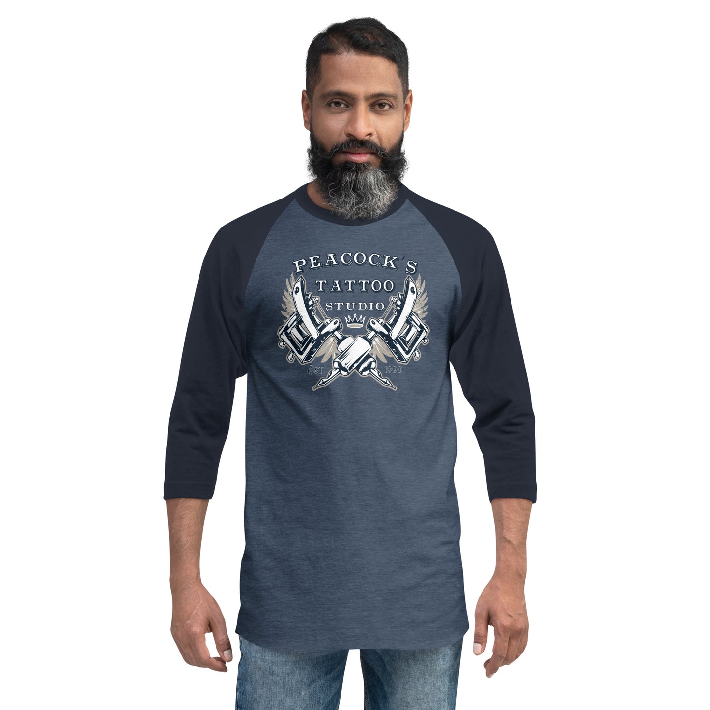 3/4 sleeve raglan shirt