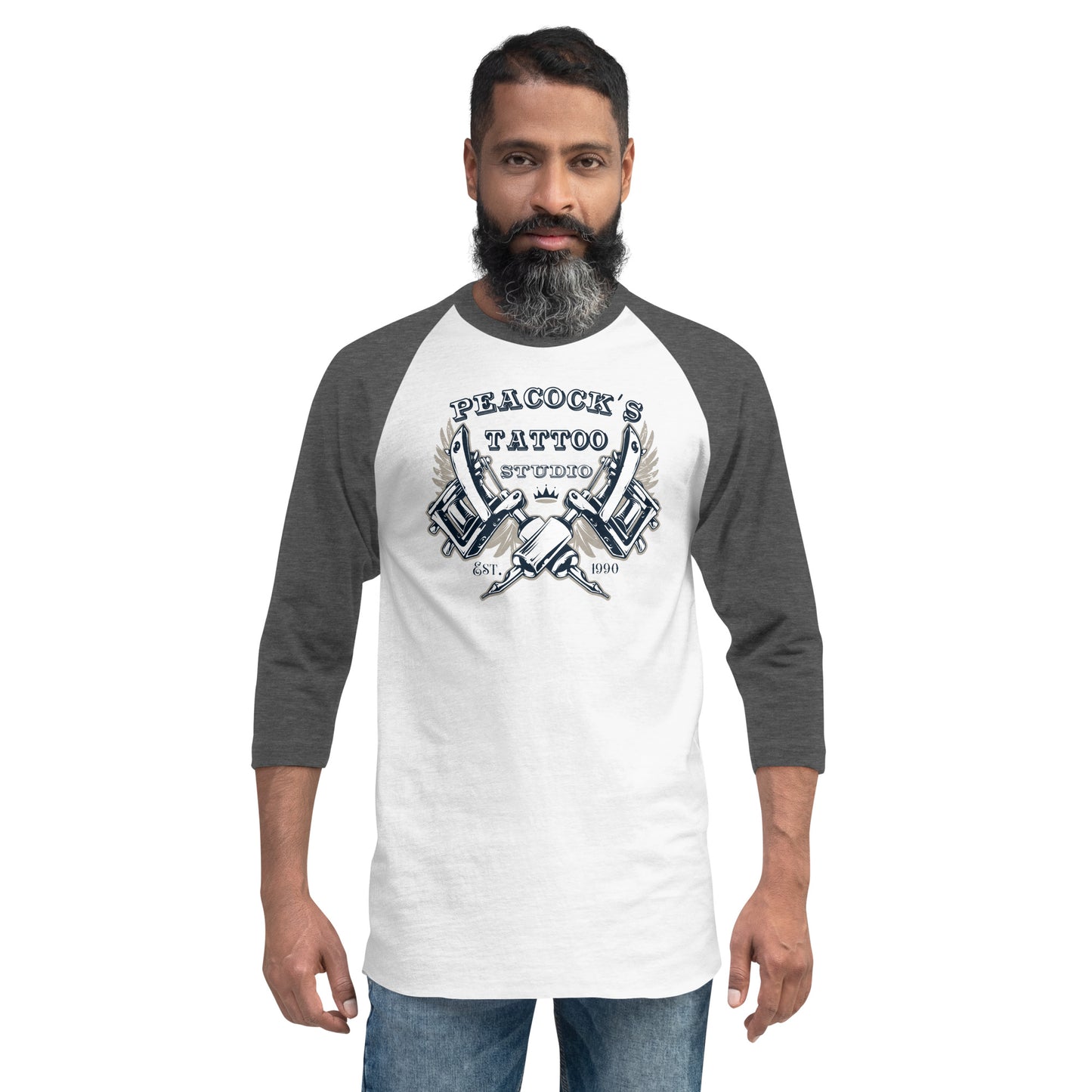 3/4 sleeve raglan shirt
