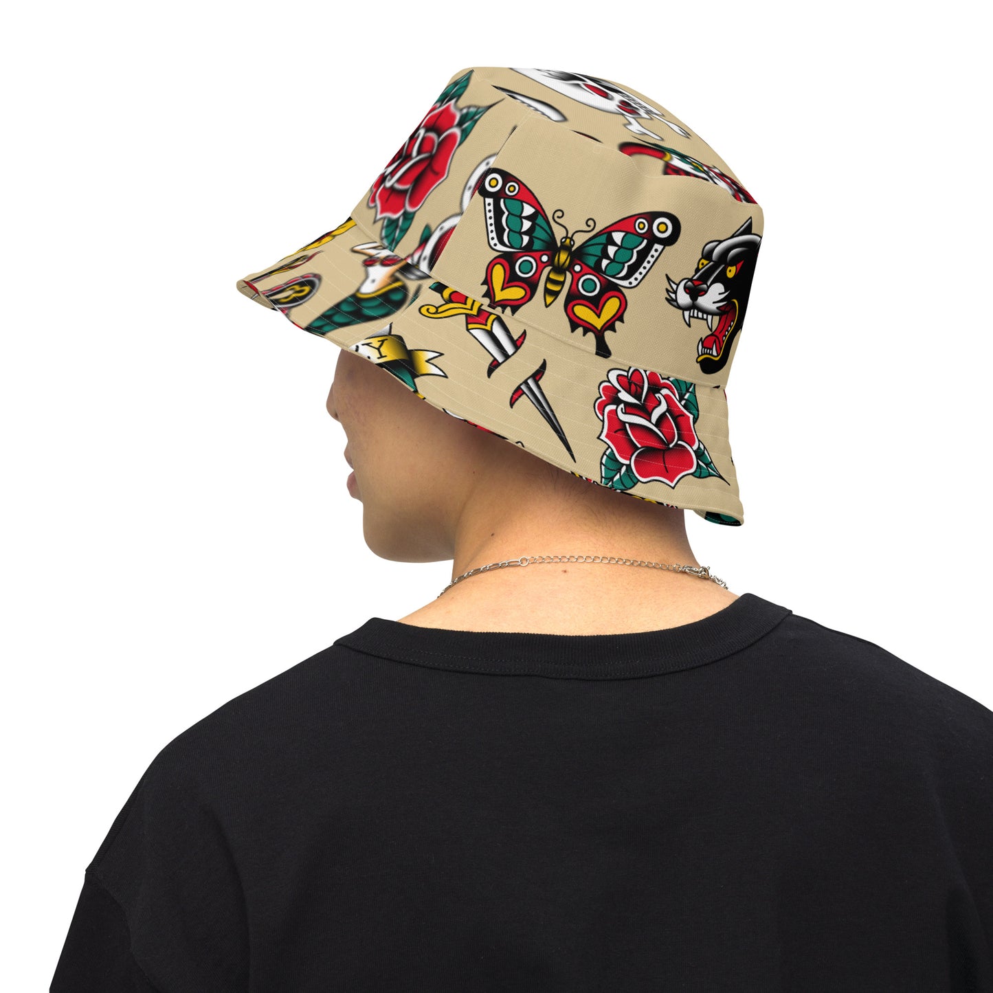 Reversible bucket hat
