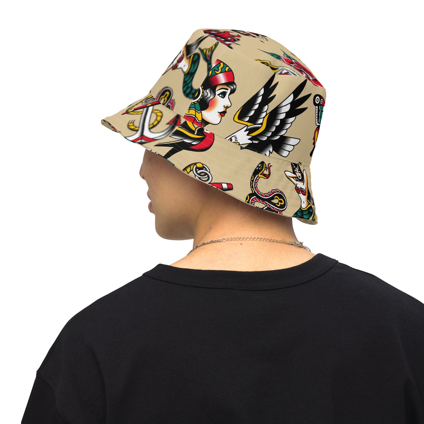 Reversible bucket hat
